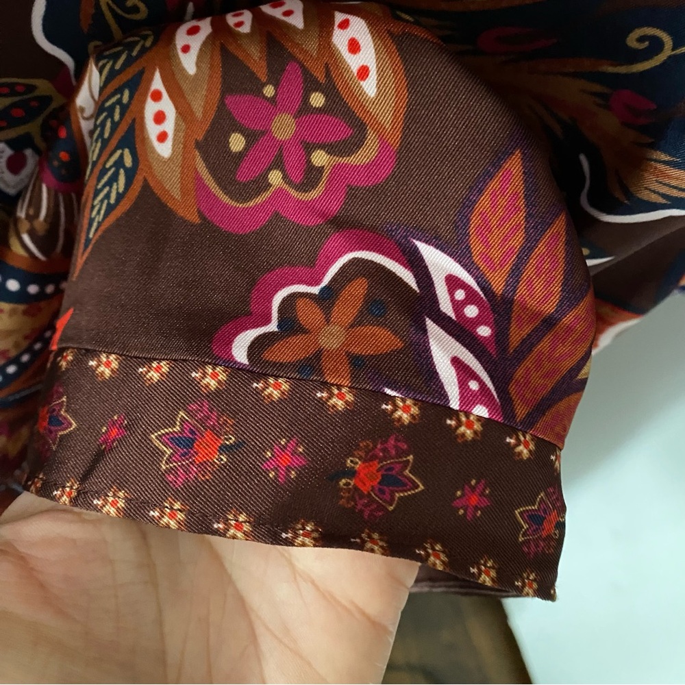 LOFT Multicolor Floral Mini Dress - Picture 11 of 13